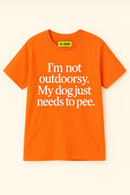 Funny Dog Outdoor Unisex T-Shirt.