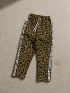 Camo Wide-Leg Unisex Paw Print Joggers