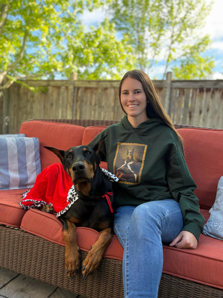 WOOF customer with their dog